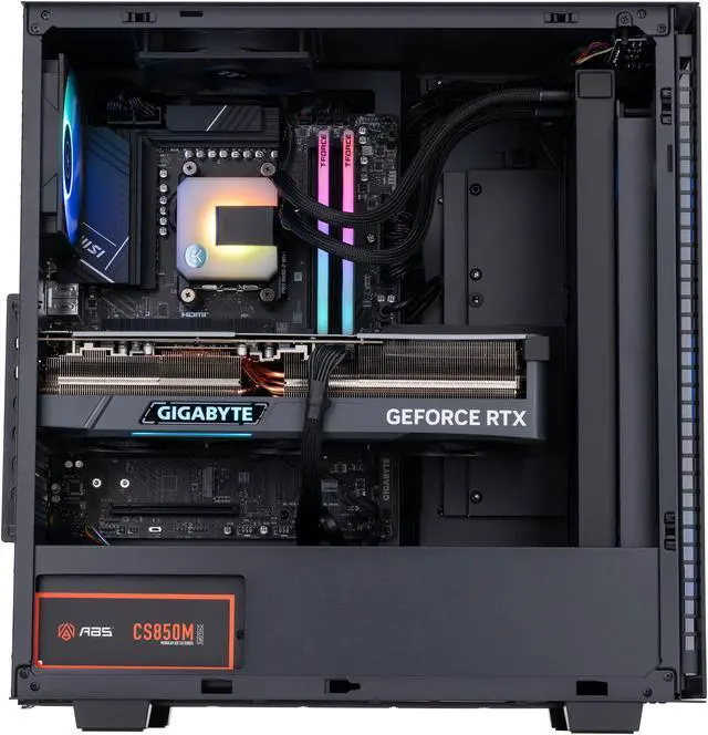 Alt view image 3 of 8 - ABS Tempest Ruby High Performance Gaming PC – Windows 11 Home - AMD Ryzen 9 7900X - GeForce RTX 4080 – DLSS 3 - AI-Powered Performance - 32GB DDR5 6000MHz - 2TB M.2 NVMe SSD – TR7900X4080