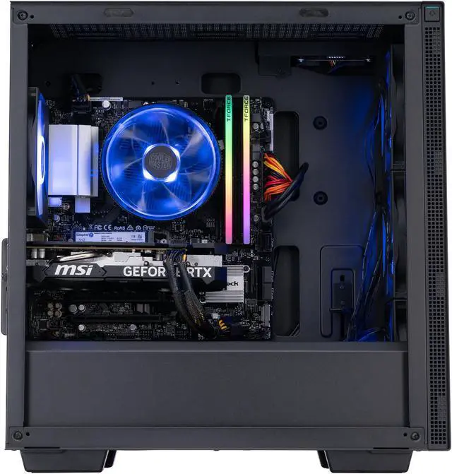 Alt view image 3 of 8 - ABS Aeolian-M Ruby High Performance Gaming PC – Windows 11 Home - AMD Ryzen 5 5600 - GeForce RTX 4060 – DLSS 3 - AI-Powered Performance - 16GB DDR4 3200MHz - 1TB M.2 NVMe SSD – AR56004060