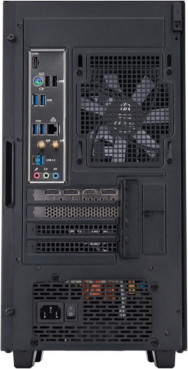 Alt view image 5 of 8 - ABS Aeolian-M Ruby High Performance Gaming PC – Windows 11 Home - AMD Ryzen 5 5600 - GeForce RTX 4060 – DLSS 3 - AI-Powered Performance - 16GB DDR4 3200MHz - 1TB M.2 NVMe SSD – AR56004060