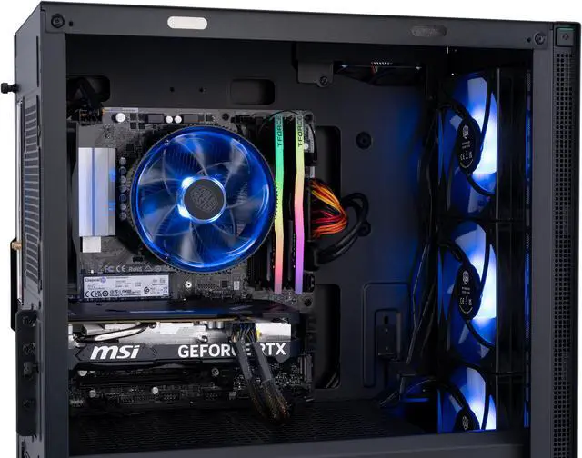 Alt view image 6 of 8 - ABS Aeolian-M Ruby High Performance Gaming PC – Windows 11 Home - AMD Ryzen 5 5600 - GeForce RTX 4060 – DLSS 3 - AI-Powered Performance - 16GB DDR4 3200MHz - 1TB M.2 NVMe SSD – AR56004060