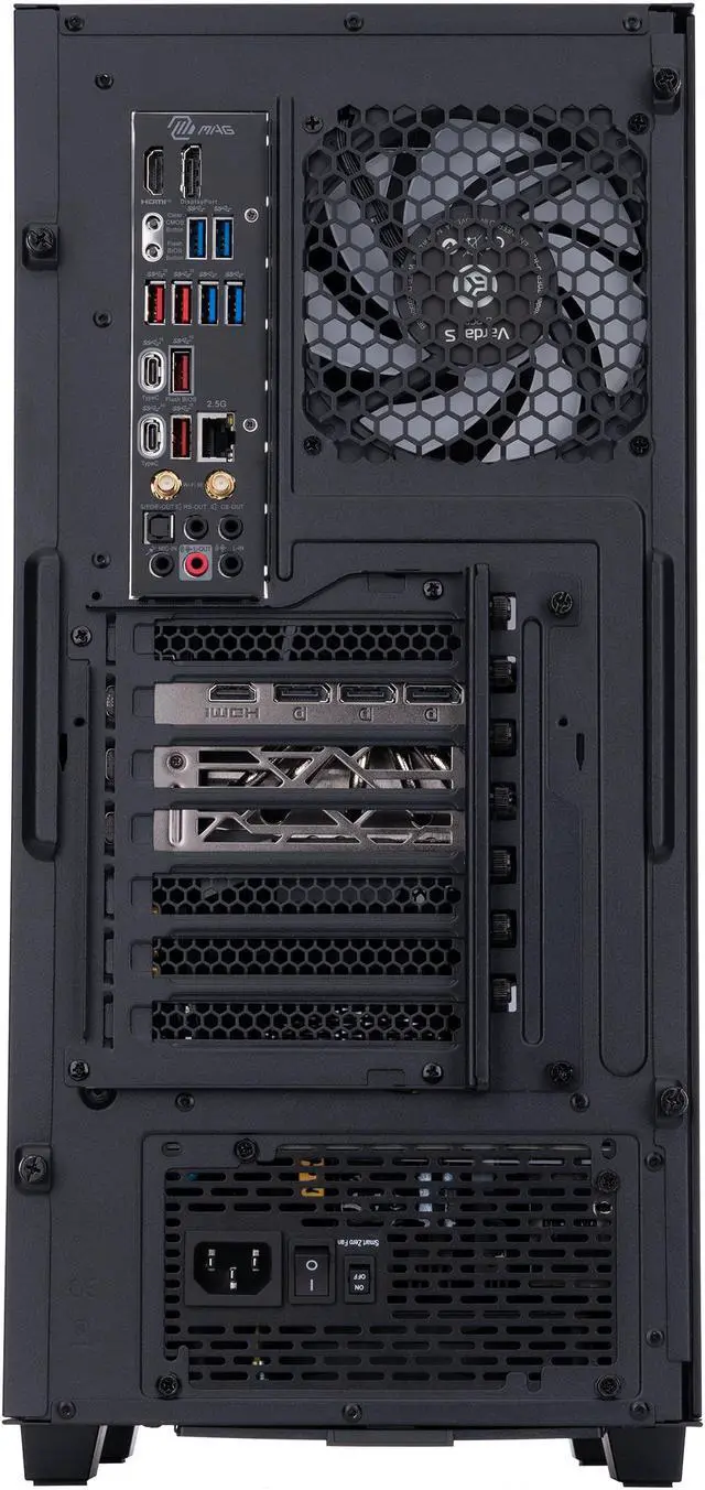 Alt view image 6 of 8 - ABS Tempest Aqua High Performance Gaming PC – Windows 11 Home - Intel i9 13900KF - GeForce RTX 4090 – DLSS 3 - AI-Powered Performance - 32GB DDR5 6000MHz - 2TB M.2 NVMe SSD – TA13900KF4090-2