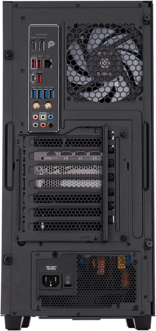 Alt view image 5 of 8 - ABS Tempest Ruby Gaming PC – Windows 11 Home - AMD Ryzen 7 7700X - GeForce RTX 4080 – DLSS 3 - AI-Powered High Performance - 32GB DDR5 6000MHz - 2TB M.2 NVMe SSD – TR7700X4080