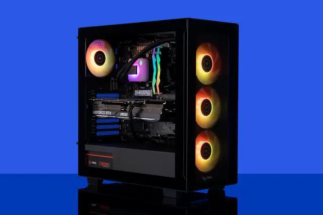 Alt view image 8 of 8 - ABS Tempest Ruby Gaming PC – Windows 11 Home - AMD Ryzen 7 7700X - GeForce RTX 4080 – DLSS 3 - AI-Powered High Performance - 32GB DDR5 6000MHz - 2TB M.2 NVMe SSD – TR7700X4080