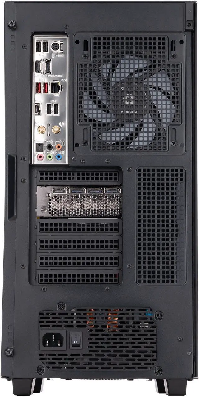 Alt view image 5 of 8 - ABS Vortex Aqua High Performance Gaming PC – Windows 11 Home - Intel i9 13900K - GeForce RTX 4070 Ti – DLSS 3 - AI-Powered Performance - 32GB DDR5 6000MHz - 2TB M.2 NVMe SSD – VA13900K4070TI