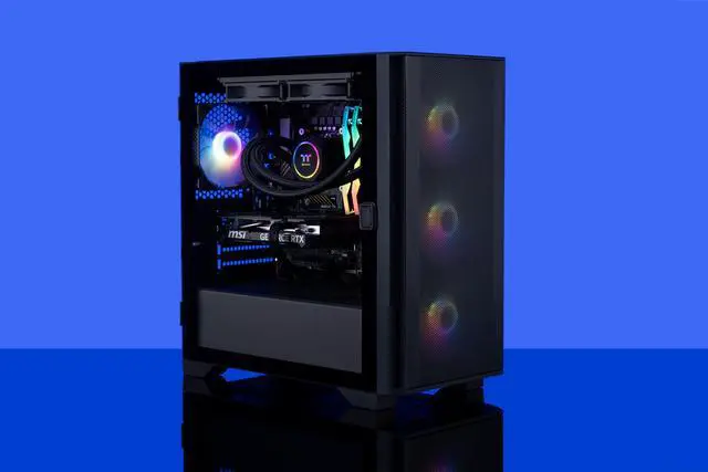 Alt view image 8 of 8 - ABS Aquilon Aqua Gaming PC - Windows 11 Home - Intel Core i7 14th Gen 14700KF - GeForce RTX 4060 Ti 16GB - DLSS 3 - AI-Powered Performance - 32GB DDR5 6000MHz - 1TB M.2 NVMe SSD - AQA14700KF4060TI16G - High Performance Gaming PC