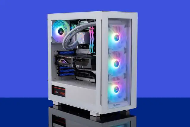 Alt view image 8 of 8 - ABS Tempest Aqua Gaming PC - Windows 11 - Intel i9 14900KF - GeForce RTX 4090 - DLSS 3 - AI-Powered Performance - 64GB DDR5 6000MHz - 2TB M.2 NVMe SSD - TA14900KF4090-2