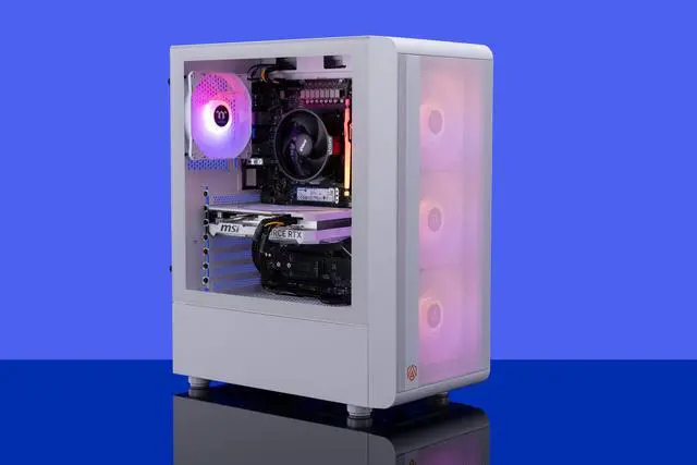 Alt view image 7 of 7 - ABS Stratos Ruby Gaming PC - Ryzen 5 7600 - GeForce RTX 4060 - DLSS 3 - AI-Powered Performance - 16GB DDR5 5600MHz - 1TB M.2 NVMe SSD - SR76004060-2