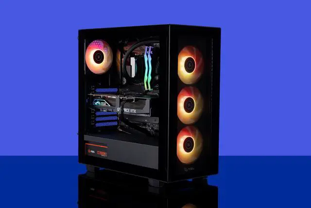 Alt view image 8 of 8 - ABS Tempest Aqua Gaming PC - Windows 11 - Intel i9 13900K - GeForce RTX 4090 - DLSS 3.5 - AI-Powered Performance - 32GB DDR5 6000MHz - 2TB M.2 NVMe SSD - TA13900K4090-2