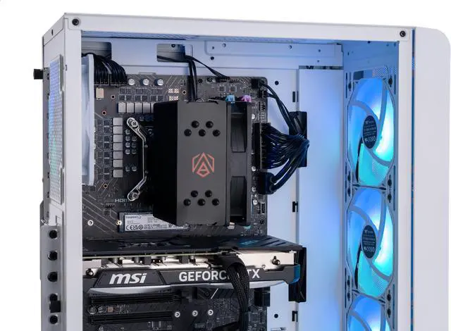 Alt view image 6 of 8 - ABS Stratos Aqua Gaming PC - Windows 11 - Intel i7 14700F - GeForce RTX 4070 Super - DLSS 3.5 - AI-Powered Performance - 32GB DDR5 6000MHz - 1TB M.2 NVMe SSD - SA14700F4070S-2
