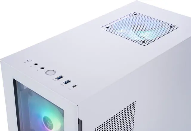 Alt view image 2 of 2 - ABS Tempest Aqua Gaming PC - Windows 11 Home - Intel i9 13900K - GeForce RTX 4070 Founders - DLSS 3 - AI-Powered Performance - 32GB DDR5 6000MHz - 2TB M.2 NVMe SSD - TA13900K4070