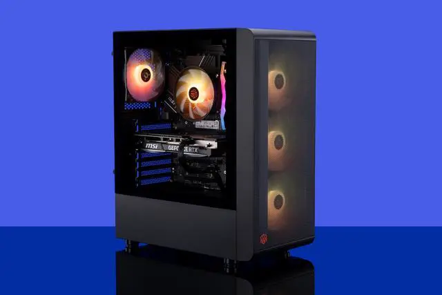 Alt view image 8 of 8 - ABS Stratos Aqua Gaming PC - Intel i5 13400F - GeForce RTX 4070 - DLSS 3 - AI-Powered Performance - 32GB DDR5 6000MHz - 1TB M.2 NVMe SSD - SA13400F4070-2