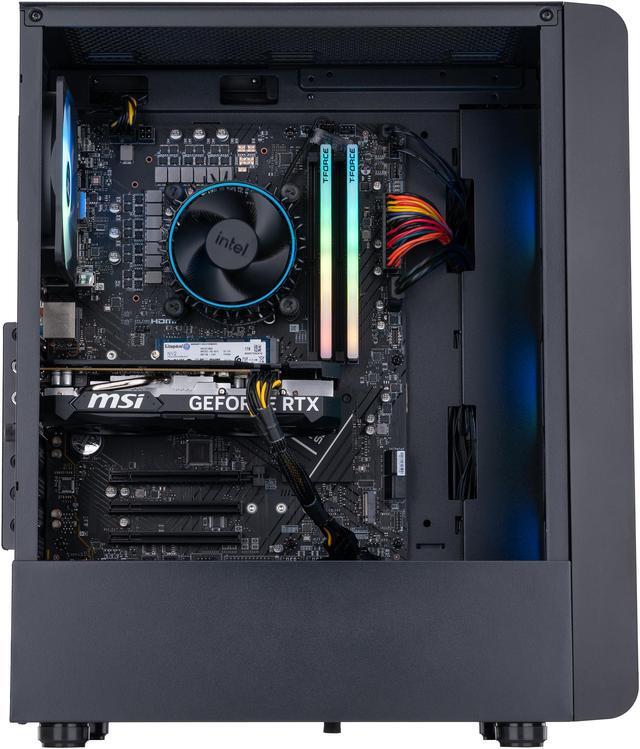 Alt view image 3 of 8 - ABS Stratos Aqua Gaming PC - Intel i5 14400F - GeForce RTX 4060 - DLSS 3.5 - AI-Powered Performance - 32GB DDR5 6000MHz - 1TB M.2 NVMe SSD - SA14400F4060