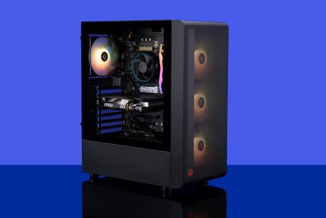 Alt view image 8 of 8 - ABS Stratos Aqua Gaming PC - Intel i5 14400F - GeForce RTX 4060 - DLSS 3.5 - AI-Powered Performance - 32GB DDR5 6000MHz - 1TB M.2 NVMe SSD - SA14400F4060