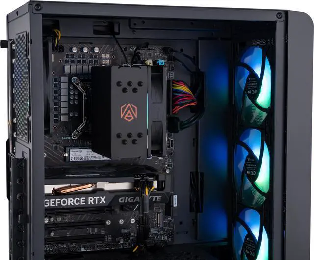 Alt view image 6 of 8 - ABS Stratos Aqua Gaming PC - Intel i7 14700F - GeForce RTX 4060 - DLSS 3.5 - AI-Powered Performance - 32GB DDR5 6000MHz - 1TB M.2 NVMe SSD - SA14700F4060