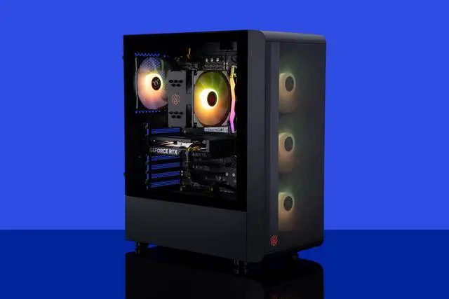 Alt view image 8 of 8 - ABS Stratos Aqua Gaming PC - Intel i7 14700F - GeForce RTX 4060 - DLSS 3.5 - AI-Powered Performance - 32GB DDR5 6000MHz - 1TB M.2 NVMe SSD - SA14700F4060