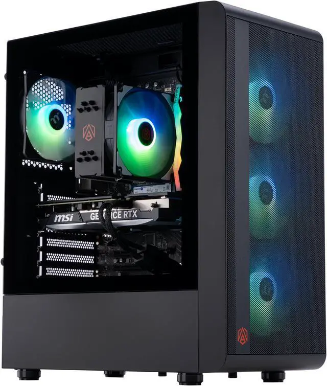 Main image of ABS Stratos Aqua Gaming PC - Windows 11 - Intel i7 14700F - GeForce RTX 4070 Super - DLSS 3 - AI-Powered Performance - 32GB DDR5 6000MHz - 1TB M.2 NVMe SSD - SA14700F4070S