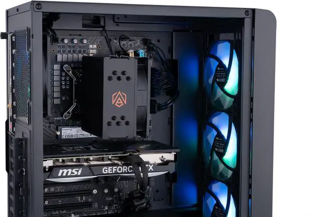 Alt view image 6 of 8 - ABS Stratos Aqua Gaming PC - Windows 11 - Intel i7 14700F - GeForce RTX 4070 Super - DLSS 3 - AI-Powered Performance - 32GB DDR5 6000MHz - 1TB M.2 NVMe SSD - SA14700F4070S