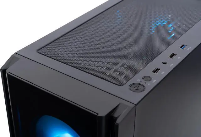 Alt view image 4 of 8 - ABS Flux Aqua Gaming PC - Windows 11 - Intel i5 14400F - GeForce RTX 4070 Super - DLSS 3 - AI-Powered Performance - 32GB DDR5 6000MHz - 1TB M.2 NVMe SSD - FA14400F4070S