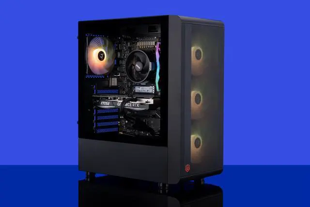 Alt view image 8 of 8 - ABS Stratos Ruby Gaming PC - Windows 11 - Ryzen 5 7600 - GeForce RTX 4070 Super - DLSS 3 - AI-Powered Performance - 32GB DDR5 6000MHz - 1TB M.2 NVMe SSD - SR76004070S