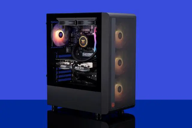 Alt view image 8 of 8 - ABS Stratos Aqua Gaming PC - Windows 11 - Intel i7 14700KF - GeForce RTX 4070 TI Super - DLSS 3 - AI-Powered Performance - 32GB DDR5 6000MHz - 1TB M.2 NVMe SSD - SA14700KF4070TIS