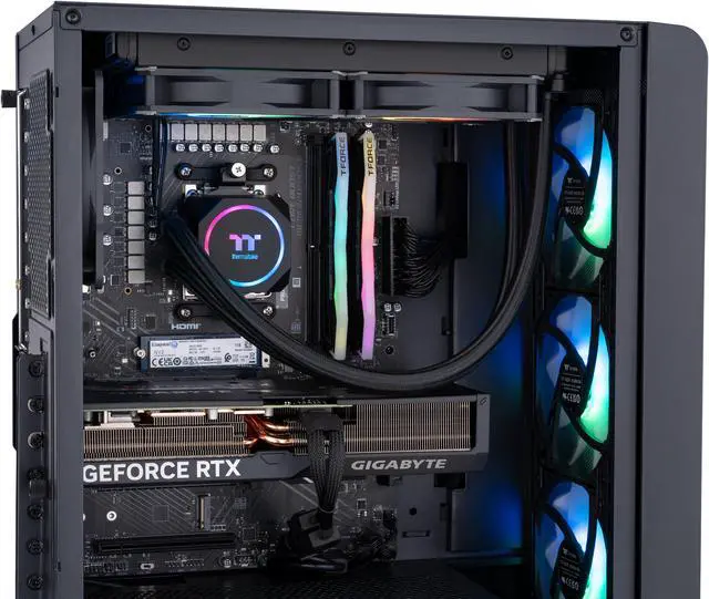 Alt view image 4 of 8 - ABS Stratos Ruby Gaming PC - Windows 11 - Ryzen 7 7700X - GeForce RTX 4070 TI Super - DLSS 3.5 - AI-Powered Performance - 32GB DDR5 6000MHz - 1TB M.2 NVMe SSD - SR7700X4070TIS