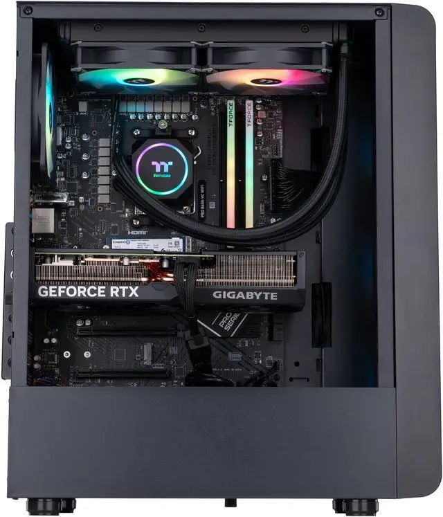 Alt view image 7 of 8 - ABS Stratos Ruby Gaming PC - Windows 11 - Ryzen 7 7700X - GeForce RTX 4070 TI Super - DLSS 3.5 - AI-Powered Performance - 32GB DDR5 6000MHz - 1TB M.2 NVMe SSD - SR7700X4070TIS