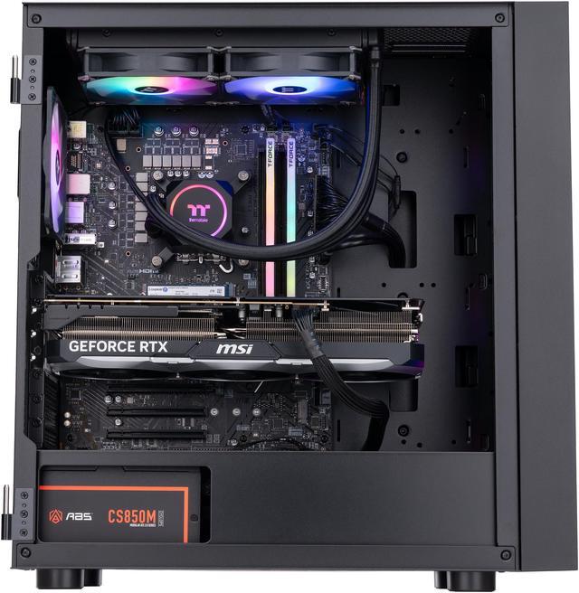 Alt view image 3 of 8 - ABS Tempest Aqua Gaming PC - Windows 11 - Intel i7 14700KF - GeForce RTX4080 Super - DLSS 3 - AI-Powered Performance - 32GB DDR5 6000MHz - 1TB M.2 NVMe SSD - TA14700KF4080S
