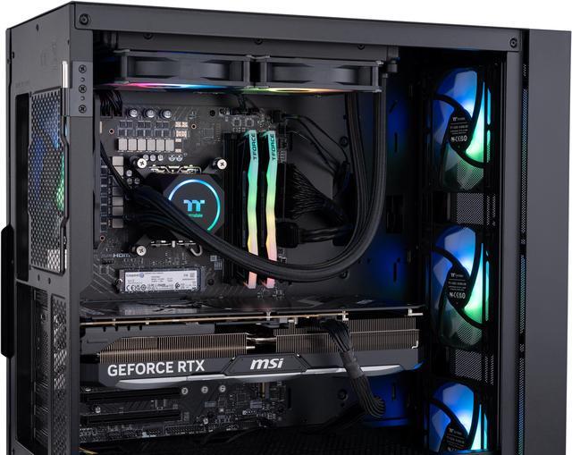 Alt view image 6 of 8 - ABS Tempest Aqua Gaming PC - Windows 11 - Intel i7 14700KF - GeForce RTX4080 Super - DLSS 3 - AI-Powered Performance - 32GB DDR5 6000MHz - 1TB M.2 NVMe SSD - TA14700KF4080S