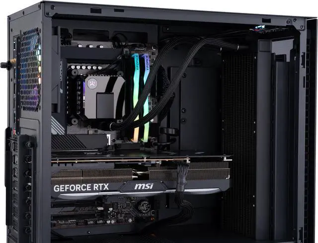 Alt view image 6 of 8 - ABS Tempest Aqua Gaming PC - Windows 11 - Intel i9 14900KF - GeForce RTX 4080 Super - DLSS 3 - AI-Powered Performance - 32GB DDR5 6000MHz - 2TB M.2 NVMe SSD - TA14900KF4080S