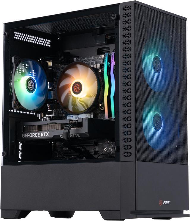 ABS Cyclone Aqua Gaming PC Windows 11 Intel i5 13400F GeForce RTX 4060 Ti  8GB DLSS 3 AI-Powered Performance 32GB DDR4 3200MHz 1TB M.2 NVMe SSD