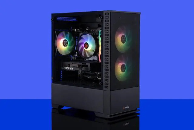 Alt view image 7 of 7 - ABS Cyclone Aqua Gaming PC - Windows 11 - Intel i7 13700F - GeForce RTX 4060 Ti 8GB - DLSS 3.5 - AI-Powered Performance - 32GB DDR5 6000MHz - 1TB M.2 NVMe SSD - CA13700F4060TI