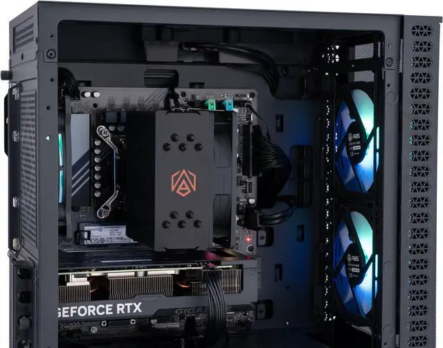 Alt view image 6 of 8 - ABS Cyclone Aqua Gaming PC - Windows 11 - Intel i7 14700F - GeForce RTX 4070 - DLSS 3.5 - AI-Powered Performance - 32GB DDR5 6000MHz - 1TB M.2 NVMe SSD - CA14700F4070