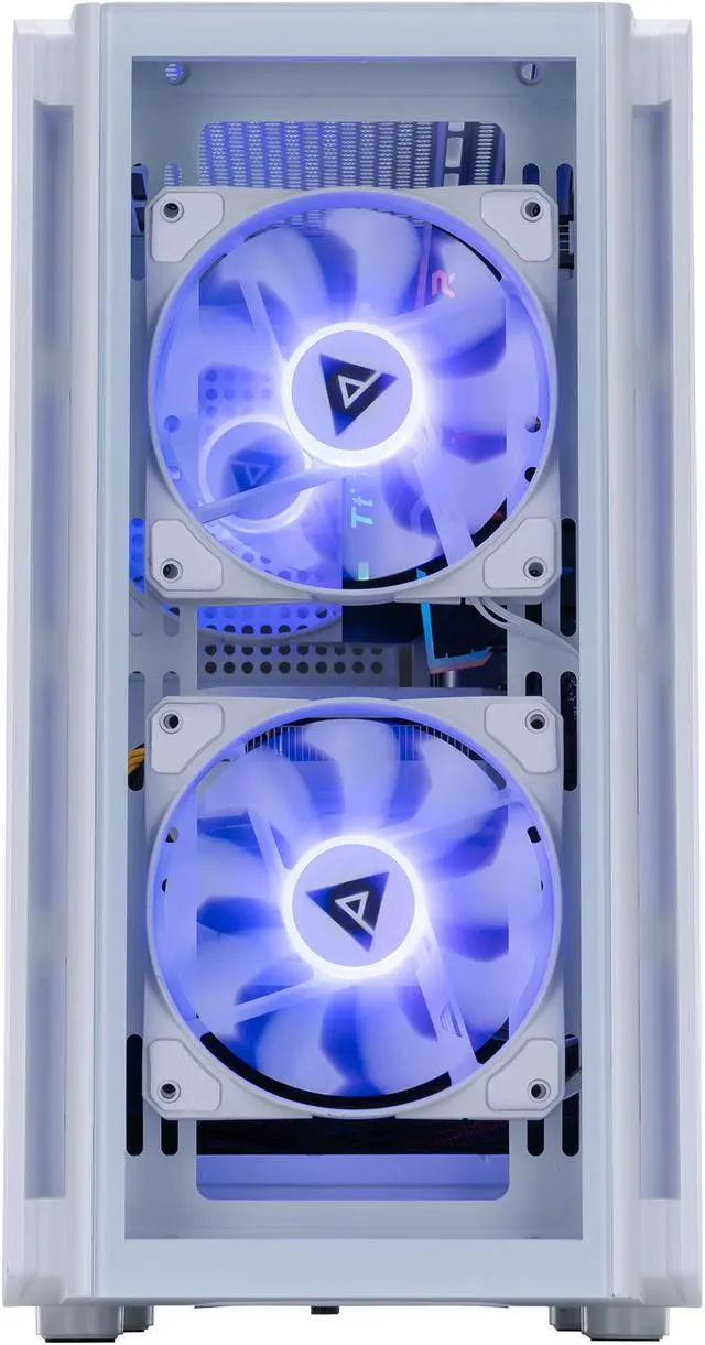 Alt view image 2 of 8 - ABS Flux Ruby Gaming PC - Windows 11 - Ryzen 5 5600 - GeForce RTX 4060 8GB - DLSS 3.5 - AI-Powered Performance - 16GB DDR4 3200MHz - 1TB M.2 NVMe SSD - FR56004060