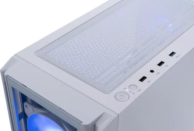 Alt view image 4 of 8 - ABS Flux Ruby Gaming PC - Windows 11 - Ryzen 5 5600 - GeForce RTX 4060 8GB - DLSS 3.5 - AI-Powered Performance - 16GB DDR4 3200MHz - 1TB M.2 NVMe SSD - FR56004060
