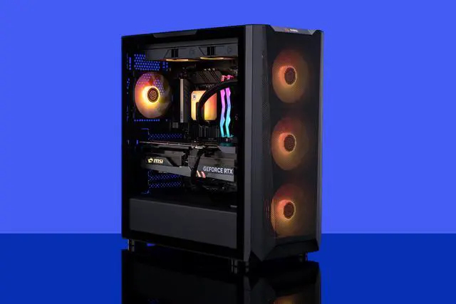Alt view image 8 of 8 - ABS Kaze Aqua Gaming PC - Intel i9 13900K - GeForce RTX 4090 24GB GDDR6X - DLSS 3.5 - AI-Powered Performance - 32GB DDR5 6000MHz - 2TB M.2 NVMe SSD - KA13900K4090