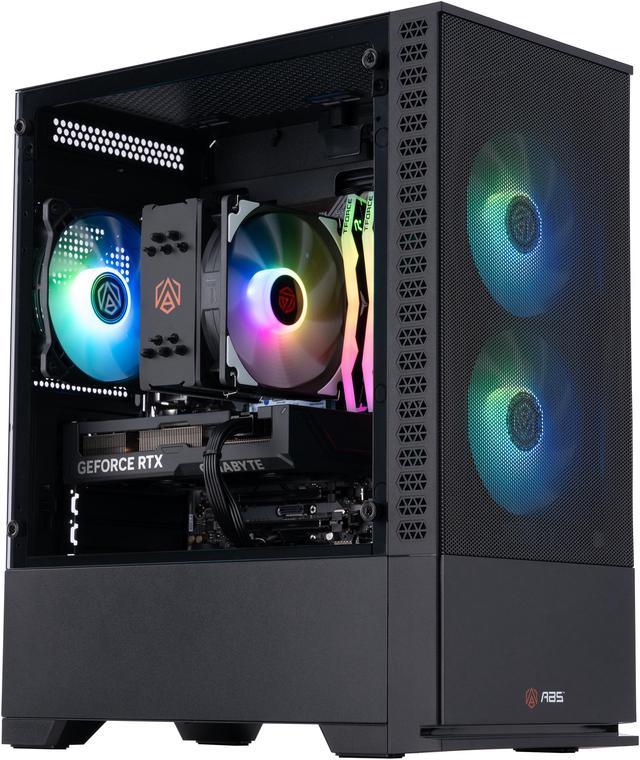 ABS Cyclone Aqua Gaming PC - Windows 11 - Intel i7 14700F - GeForce RTX  4060 Ti 8GB - DLSS 3.5 - AI-Powered Performance - 32GB DDR5 6000MHz - 1TB  M.2 