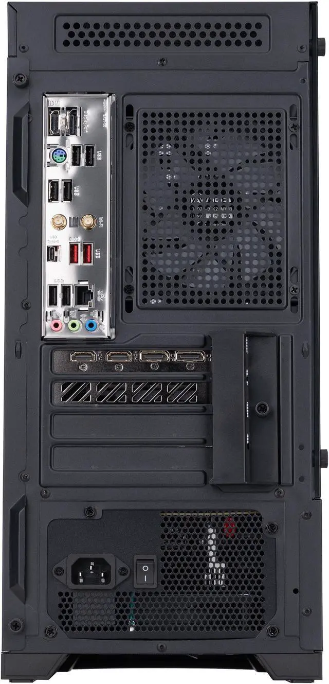 Alt view image 5 of 8 - ABS Cyclone Ruby Gaming PC - Windows 11 - Ryzen 5 7600 - GeForce RTX 4060 Ti 8GB - DLSS 3.5 - AI-Powered Performance - 32GB DDR5 6000MHz - 1TB M.2 NVMe SSD - CR76004060ti