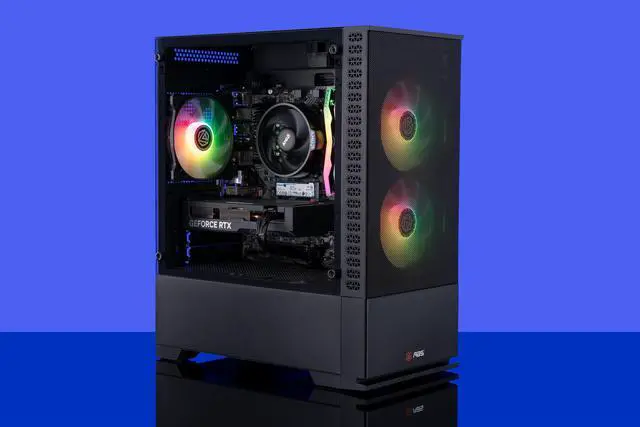 Alt view image 8 of 8 - ABS Cyclone Ruby Gaming PC - Windows 11 - Ryzen 5 7600 - GeForce RTX 4060 Ti 8GB - DLSS 3.5 - AI-Powered Performance - 32GB DDR5 6000MHz - 1TB M.2 NVMe SSD - CR76004060ti