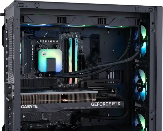 Alt view image 6 of 8 - ABS Kaze Ruby Gaming PC – Windows 11 – Ryzen 7700X – GeForce RTX 4080 Super – DLSS 3.5 - AI-Powered Performance - 32GB DDR5 6000MHz - 1TB M.2 NVMe SSD – KA7700X4080S