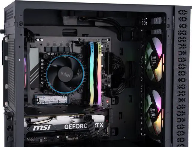 Alt view image 6 of 8 - ABS Cyclone Aqua Gaming PC - Windows 11 - Intel i5 14400F - GeForce RTX 4060 - DLSS 3.5 - AI-Powered Performance - 32GB DDR5 6000MHz - 1TB M.2 NVMe SSD - CA14400F4060