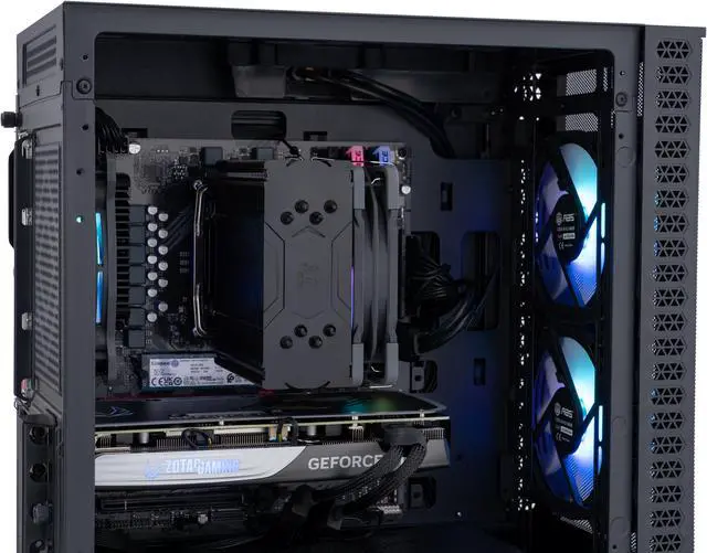 Alt view image 6 of 8 - ABS Cyclone Ruby Gaming PC - Windows 11 - Ryzen 7 7700X - GeForce RTX 4070 Super - DLSS 3.5 - AI-Powered Performance - 32GB DDR5 6000MHz - 1TB M.2 NVMe SSD - CR7700X4070S