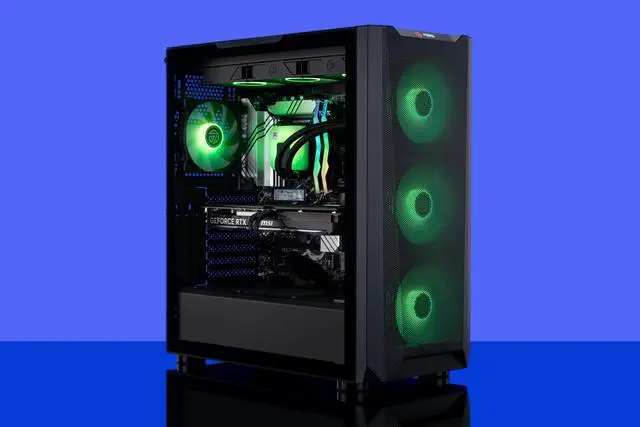 Alt view image 8 of 8 - ABS Kaze Aqua Gaming PC - Windows 11 - i9 14900KF - GeForce RTX 4070 Super - DLSS 3.5 - AI-Powered Performance - 32GB DDR5 6000MHz - 1TB M.2 NVMe SSD - KA14900KF4070S