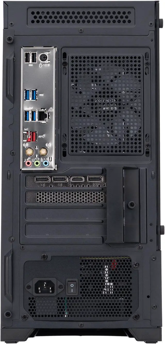 Alt view image 5 of 8 - ABS Cyclone Aqua Gaming PC - Windows 11 - Intel i5 13400F - GeForce RTX 4060 8GB - DLSS 3.5 - AI-Powered Performance - 32GB DDR4 3200MHz - 1TB M.2 NVMe SSD - CA13400F4060