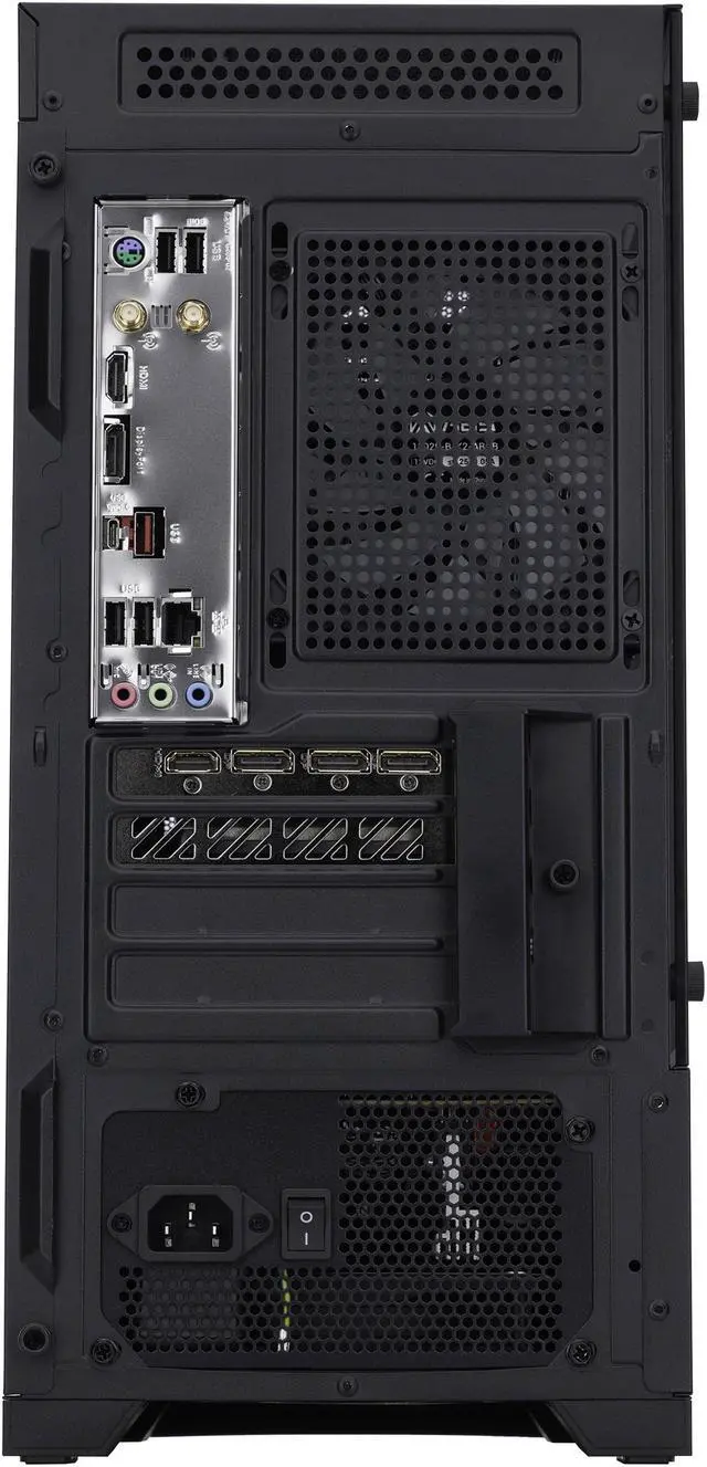 Alt view image 5 of 8 - ABS Cyclone Aqua Gaming PC - Windows 11 - Intel i5 13400F - GeForce RTX 4070 12GB - DLSS 3.5 - AI-Powered Performance - 32GB DDR5 6000MHz - 1TB M.2 NVMe SSD - CA13400F4070