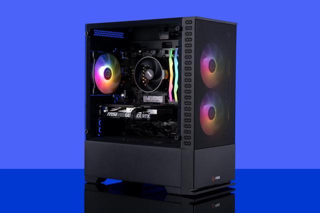 Alt view image 8 of 8 - ABS Cylone Ruby Gaming PC – Windows 11 – Ryzen 5 7600 – GeForce RTX 4060 – DLSS 3 - AI-Powered Performance - 32GB DDR5 6000MHz - 1TB M.2 NVMe SSD – CR76004060