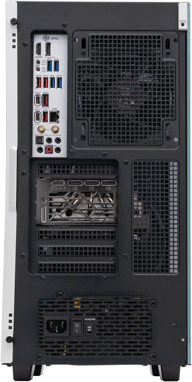 Alt view image 5 of 8 - ABS Vortex Aqua Pro AI PC - Windows 11 Pro - Intel i9 14900KF - GeForce RTX 4090 - DLSS 3.5 - AI-Powered Performance - 128GB DDR5 6000MHz - 2x2TB M.2 NVMe SSD - ABSAI14900KF4090