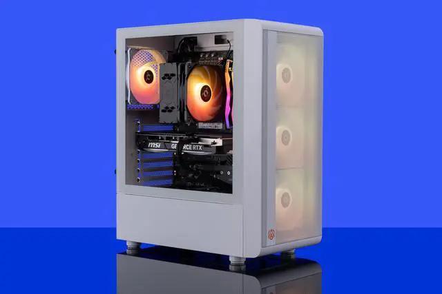 Alt view image 8 of 8 - ABS Stratos Aqua Gaming PC – Windows 11 – Intel i7 14700F – GeForce RTX 4070 Super – DLSS 3 - AI-Powered Performance - 32GB DDR5 6000MHz - 1TB M.2 NVMe SSD – SA14700F4070S2