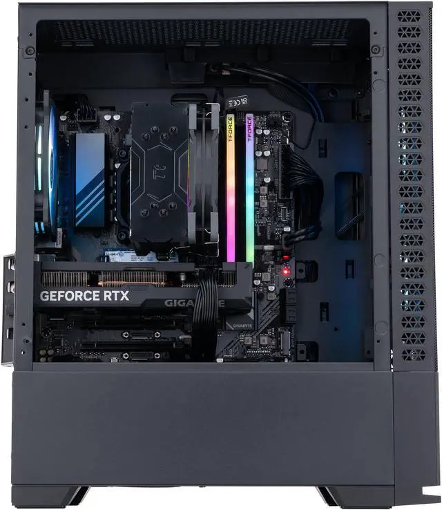 Alt view image 3 of 8 - ABS Cyclone Aqua Gaming PC - Windows 11 - Intel i5 14600KF - GeForce RTX 4060 Ti - DLSS 3.5 - AI-Powered Performance - 32GB DDR5 6000MHz - 1TB M.2 NVMe SSD - CA14600KF4060TI