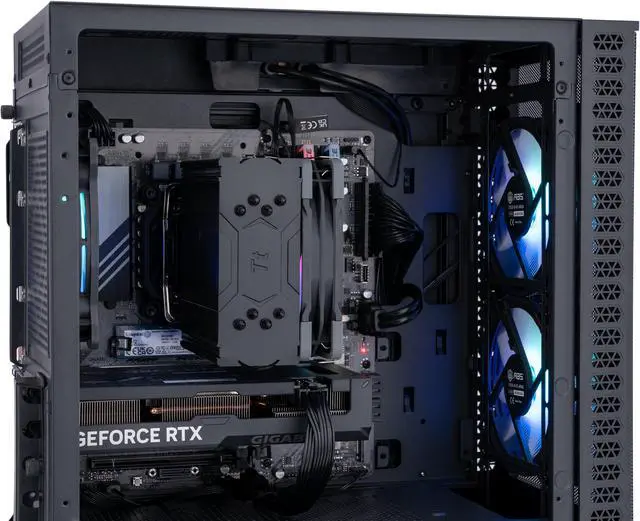 Alt view image 6 of 8 - ABS Cyclone Aqua Gaming PC - Windows 11 - Intel i5 14600KF - GeForce RTX 4060 Ti - DLSS 3.5 - AI-Powered Performance - 32GB DDR5 6000MHz - 1TB M.2 NVMe SSD - CA14600KF4060TI