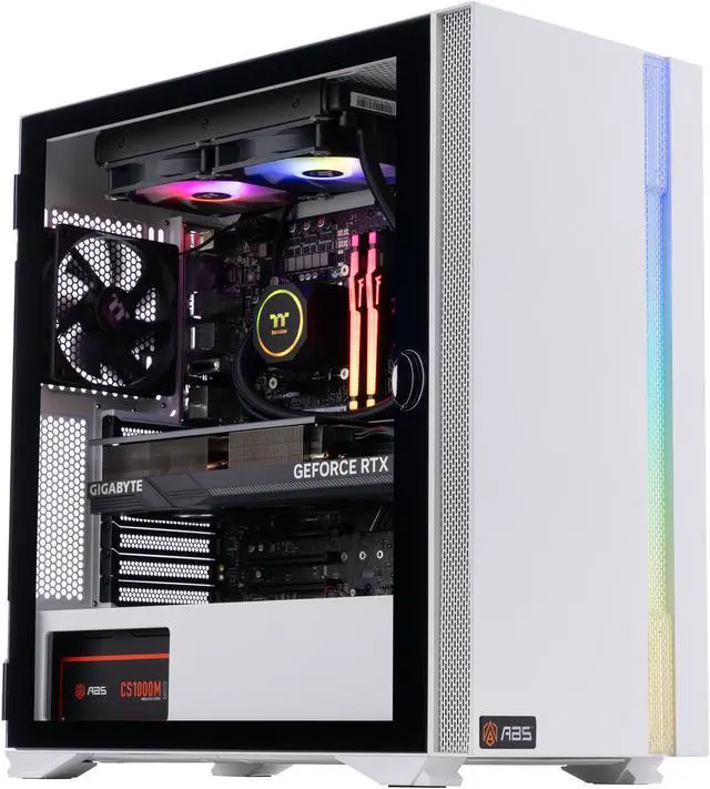 Main image of ABS Vortex-X Aqua Gaming PC – Windows 11 Home - Intel i7 13700KF – GeForce RTX 4080 Super – DLSS 3 - AI-Powered Performance - 32GB DDR5 5600MHz – 1TB M.2 NVMe SSD – ABVXA13700KF4080S